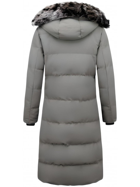Matogla Lange puffer jackets met capuchon 8606G large Matogla Lange puffer jackets met capuchon 8606G large