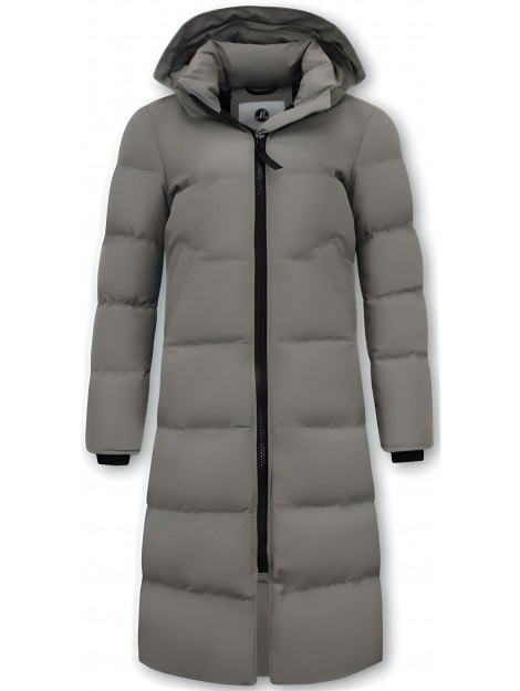 Matogla Lange getailleerde puffer jas 8606 large