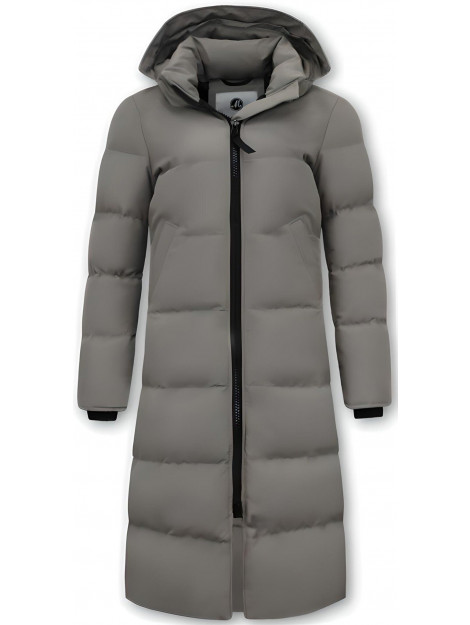 Matogla Lange getailleerde puffer jas 8606 large