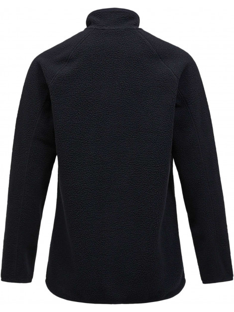 Peak Performance M. pile zip jacket black G79711030-black large