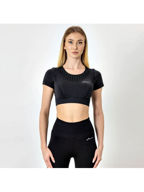 Forza short sleeve seamless crop top - 063763_990-L large