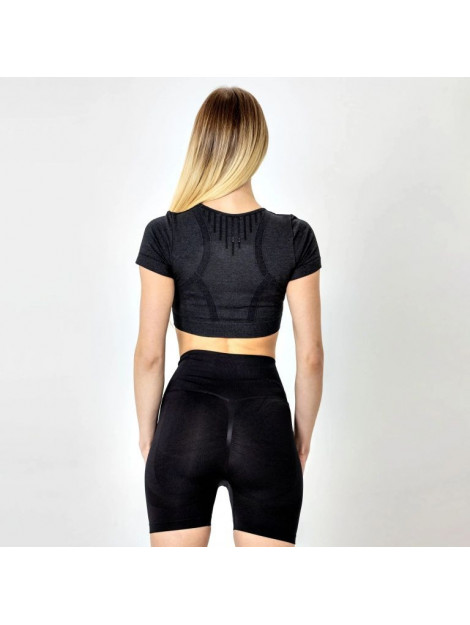 Forza short sleeve seamless crop top - 063763_990-L large