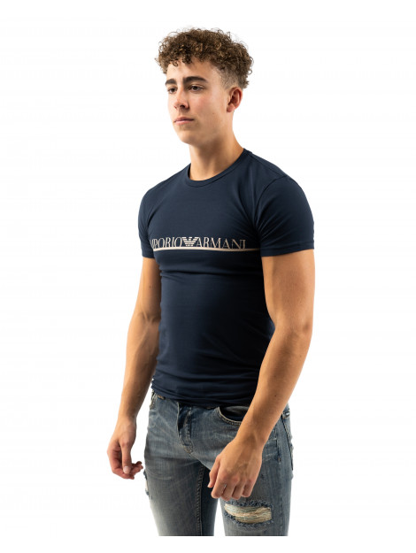 Emporio Armani T-hirt t-shirt-00050489-marine large