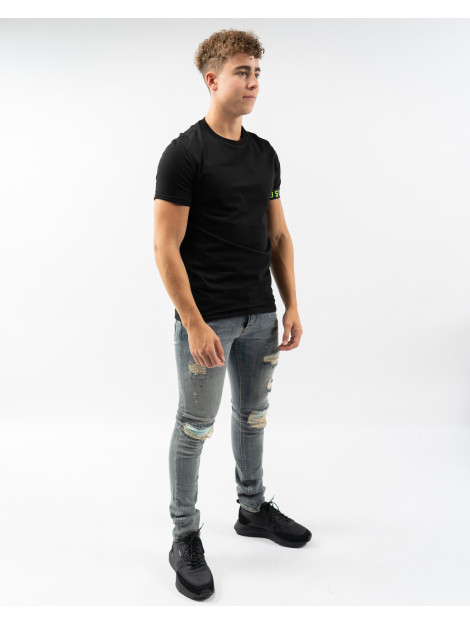 Dsquared2 Round neck t-hirt round-neck-t-shirt-00050221-black-brilliantgreen large