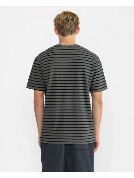 Revolution Loose t-shirt darkgrey striped 1061-darkgrey large