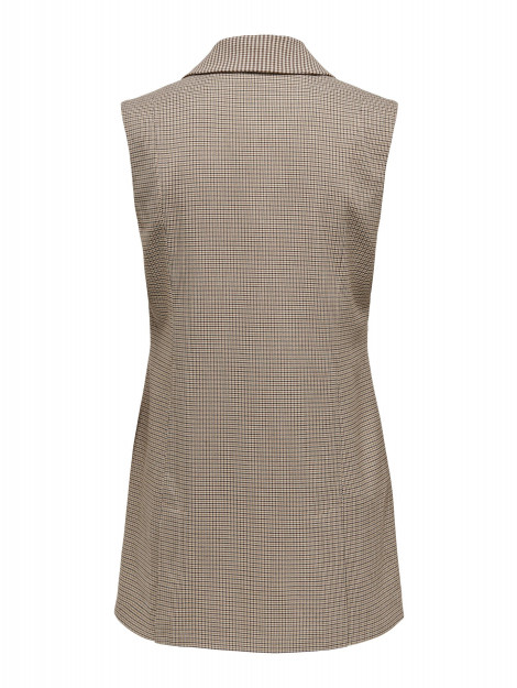 Only Onlmolly s/l check mix vest tlr 4549.06.0024 large