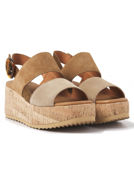 VIA VAI Heren leren heren sandalen 60028 sissel