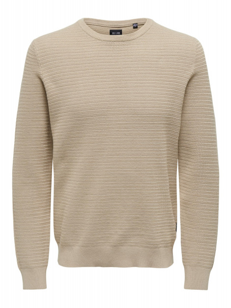 Only & Sons Onskabe reg 12 struc knit 22026521 large
