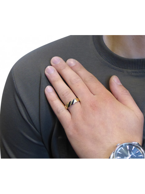 Christian 14 karaat ring met onyx 85T123C3-0126AC large