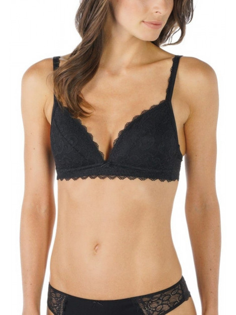 Mey Bodywear Allegra voorgevormde bh zonder beugel 74802 3 schwarz 5938272895142 large