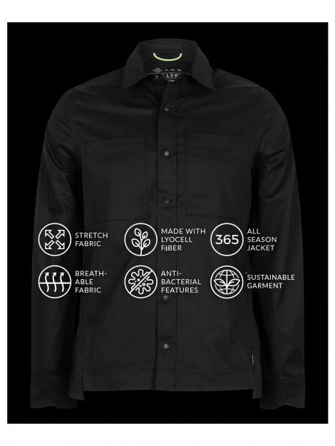 Kollekt Hyper-Stretch Shirt Jacket 5985 large