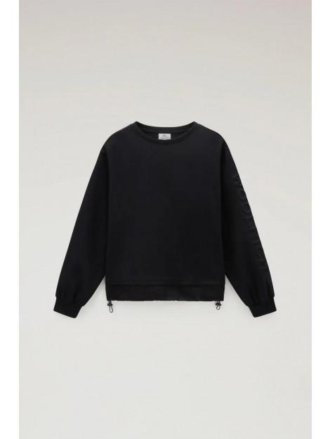Woolrich Women mix media 3d logo sweater 146046595 large
