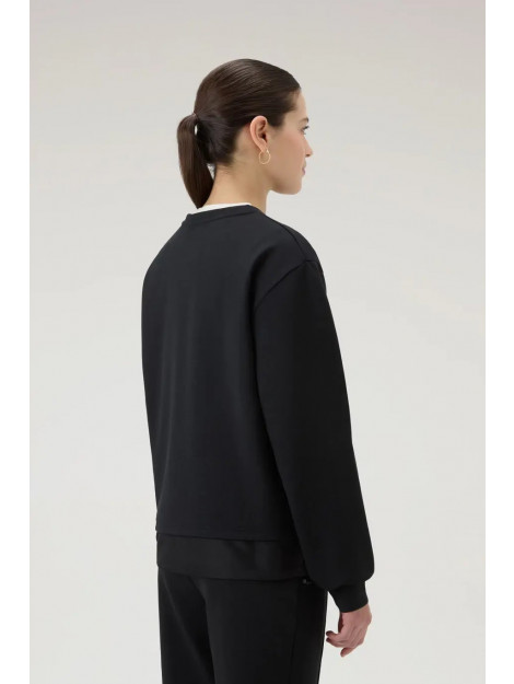 Woolrich Women mix media 3d logo sweater 146046595 large