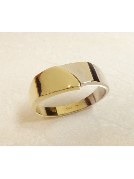 Christian 14 karaat bicolor gouden cachet ring 3F4332C96-0054JC large