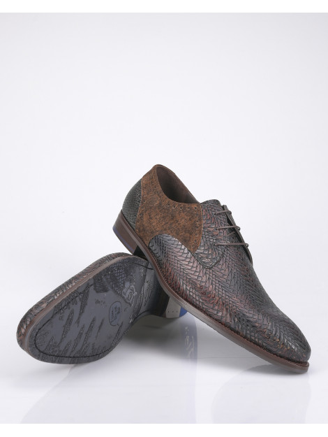 Floris van Bommel 082071-001-10 Geklede schoenen Grijs 082071-001-9,5 large