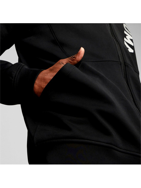 Puma fit double knit fz hoodie - 059940_990-M large