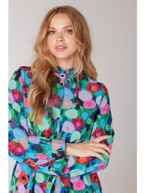 JANSEN AMSTERDAM Jansen amsterdam wff512 dress julie-w23-000013-multi colour W23-000013 large