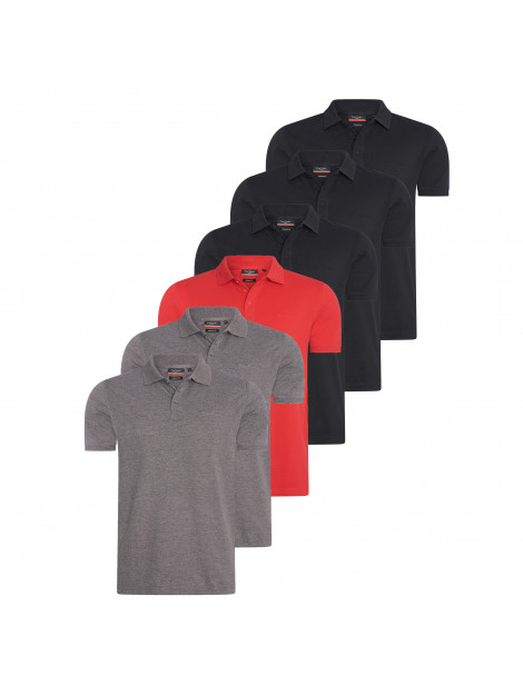 Pierre Cardin Classic polo 6-pack FA024706-6P-MIX1-S large