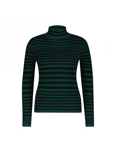 Red Button Top srb4068 roll neck black/emerald SRB54068 Roll neck - black/emerald large