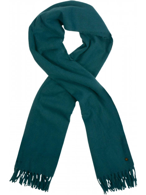 No Excess Scarf woven solid ocean 21950913-131 large
