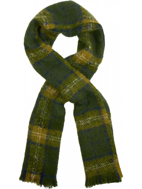 No Excess Scarf woven check olive 21950914-055 large