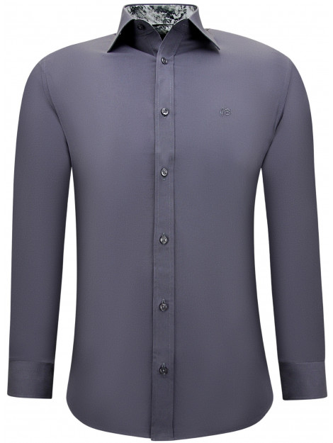 Gentile Bellini Nette zakelijke effe overhemden slim fit stretch 3042-2-GB large