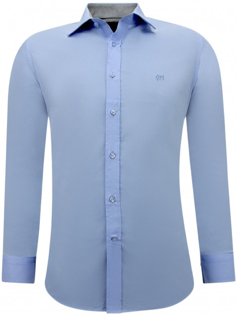 Gentile Bellini Business overhemden lange mouw slim fit stretch 3040-2-GB large