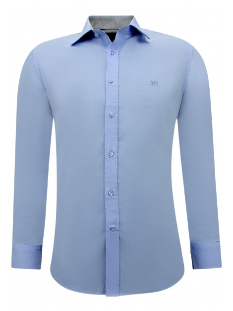 Gentile Bellini Business overhemden lange mouw slim fit stretch 3040-2-GB large