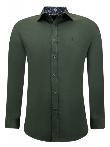 Gentile Bellini Formele overhemden voor slim fit stretch 3039-2-GB large