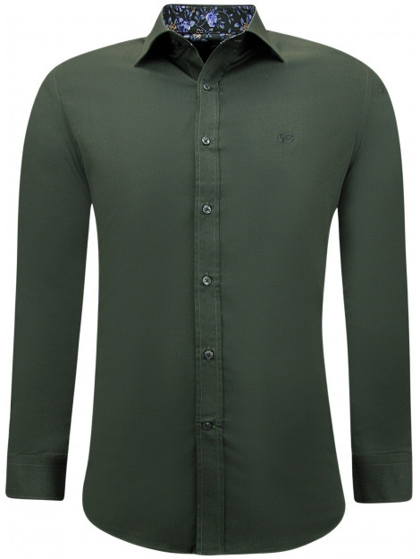 Gentile Bellini Formele overhemden voor slim fit stretch 3039-2-GB large