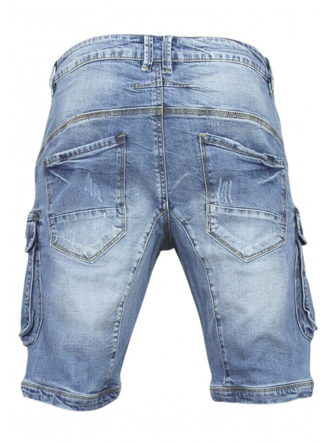 Local Fanatic Korte spijkerbroek spijkershort met zakken LF-SHRT-1088 large Local Fanatic Korte spijkerbroek spijkershort met zakken LF-SHRT-1088 large