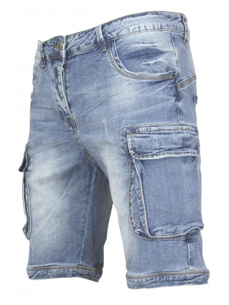 Local Fanatic Korte spijkerbroek spijkershort met zakken LF-SHRT-1088 large Local Fanatic Korte spijkerbroek spijkershort met zakken LF-SHRT-1088 large