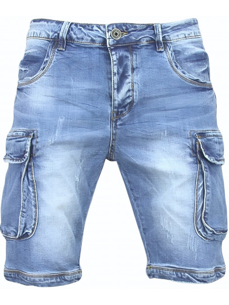 Local Fanatic Korte spijkerbroek spijkershort met zakken LF-SHRT-1088 large Local Fanatic Korte spijkerbroek spijkershort met zakken LF-SHRT-1088 large