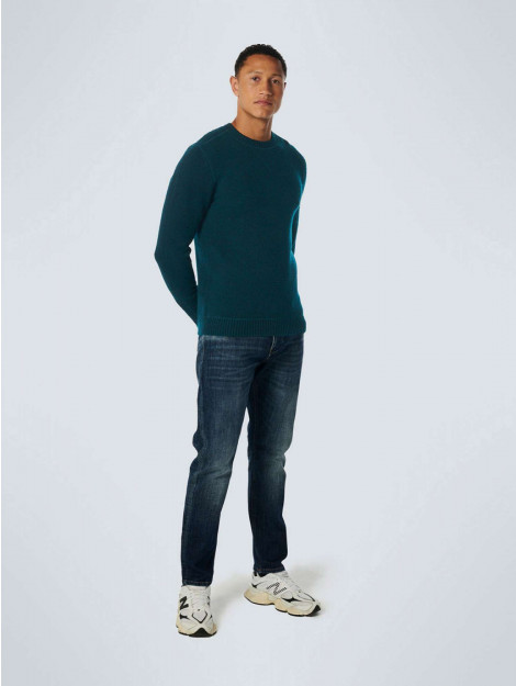 No Excess Pullover crewneck soft stretch ocean 21210918-131 large