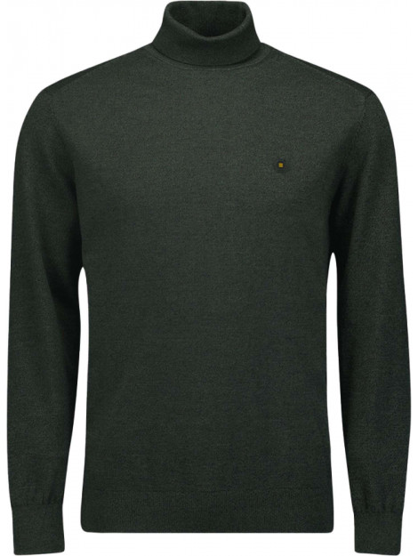 No Excess Pullover rollneck 2 coloured melang dark green 21210982-052 large