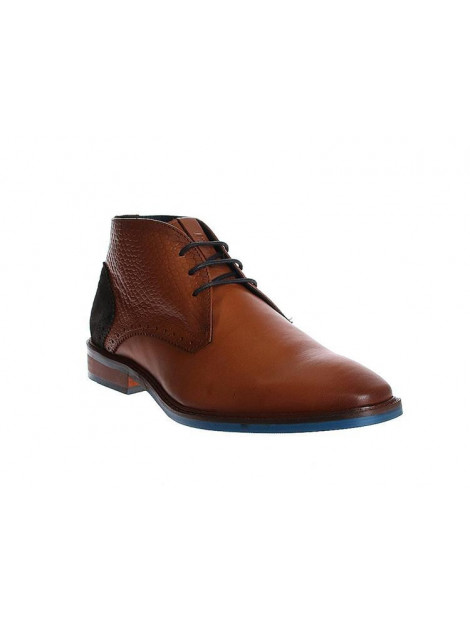 Jenszen Halfhoge veterschoenen 1425 Cognac large