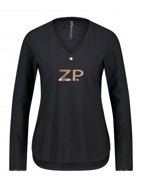 Zip73 73401/016 top basic metallic print /rosé 73401/016 large