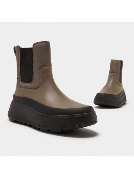 FitFlop F-mode water-resistant flatform chelsea boots GL1 large