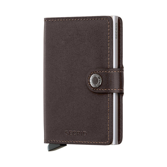 Secrid Mo miniwallet original dark brown MO Secrid Dark Brown large