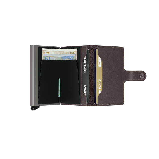Secrid Mo miniwallet original dark brown MO Secrid Dark Brown large