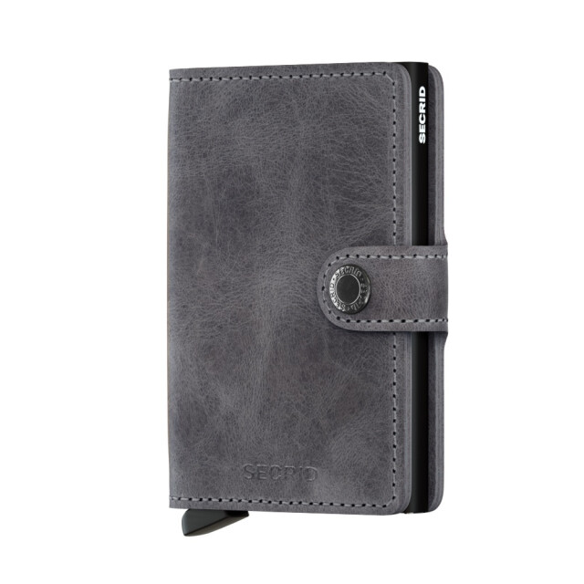 Secrid Mv miniwallet vintage grey black MV grey black large