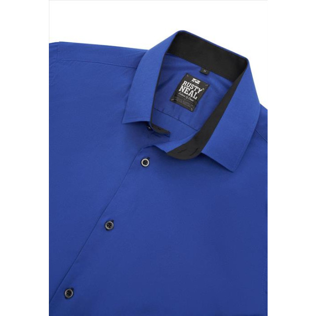 Rusty Neal Heren overhemd kobalt r-44 jezola 17002409-R-44 large