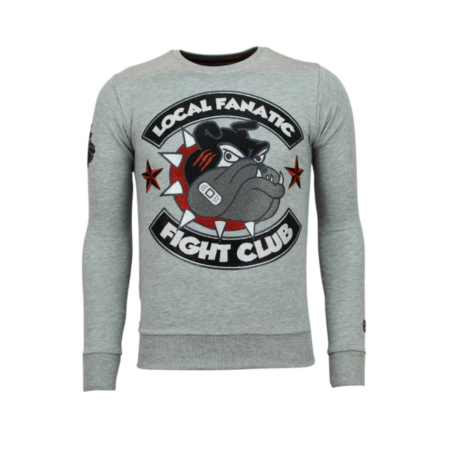 Local Fanatic Fight club trui bulldog sweater 11-6299G large