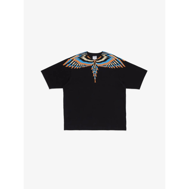 Marcelo Burlon Optical wings oversized tee salmon 158805303 large