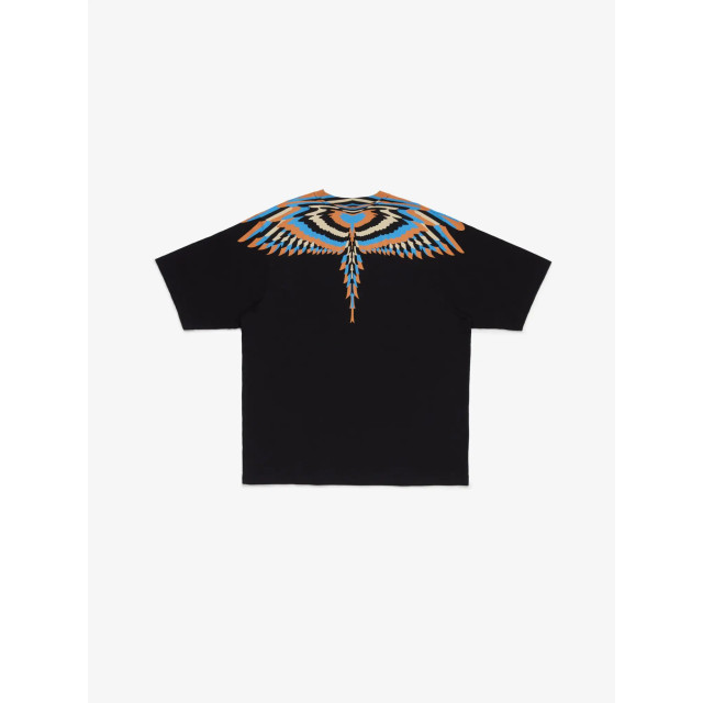 Marcelo Burlon Optical wings oversized tee salmon 158805303 large