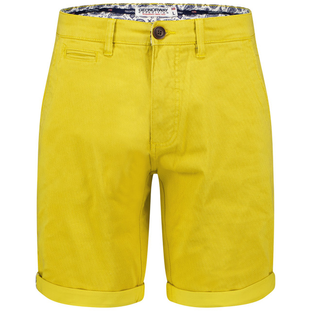 Geographical Norway chino bermuda pacome lemon GNO-1867-5 large