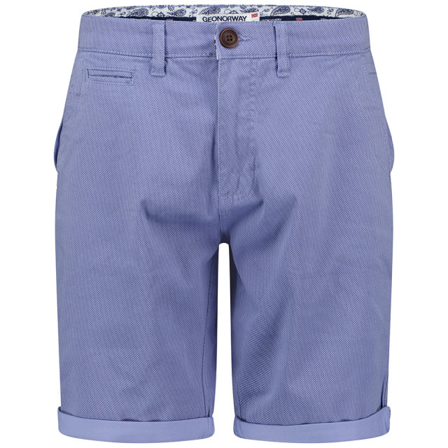Geographical Norway chino bermuda pacome blue GNO-1867-6 large