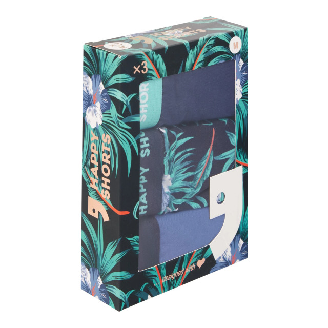 Happy Shorts 3-pack boxershorts heren d924 hawaii print HS-J-924 large