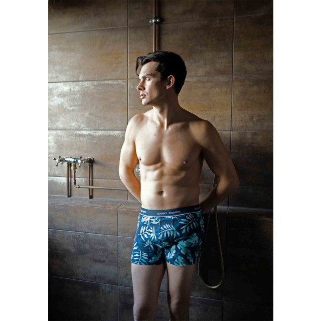 Happy Shorts 2-pack boxershorts heren leaves print HS-J-905 large