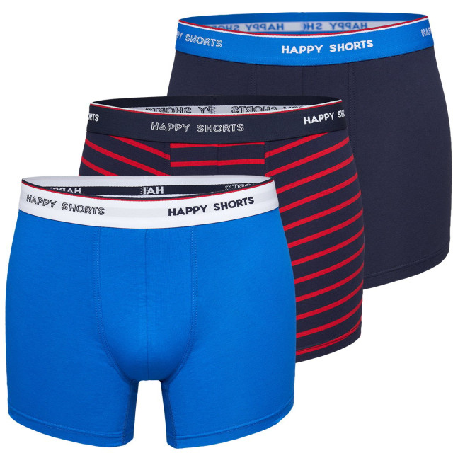 Happy Shorts 3-pack boxershorts heren maritim gestreept HS-J-921 large